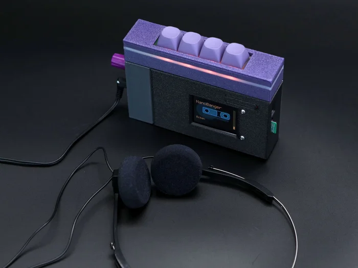 DIY MP3 Player, a preview image from Thingiverse