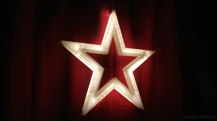 Vega - The LED-lit Christmas Star, a preview image from Thingiverse