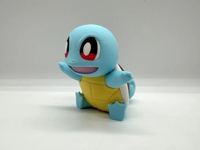 Squirtle Multicolor, a preview image from Thingiverse