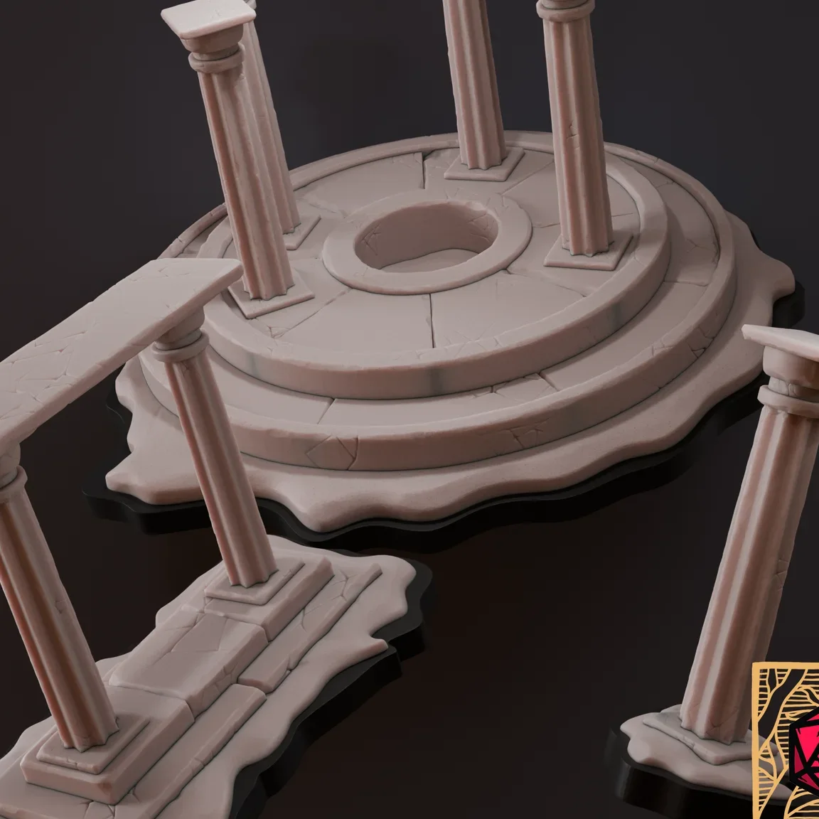 Printable Terrains - Ancient Greece Pack, a preview image from Thingiverse