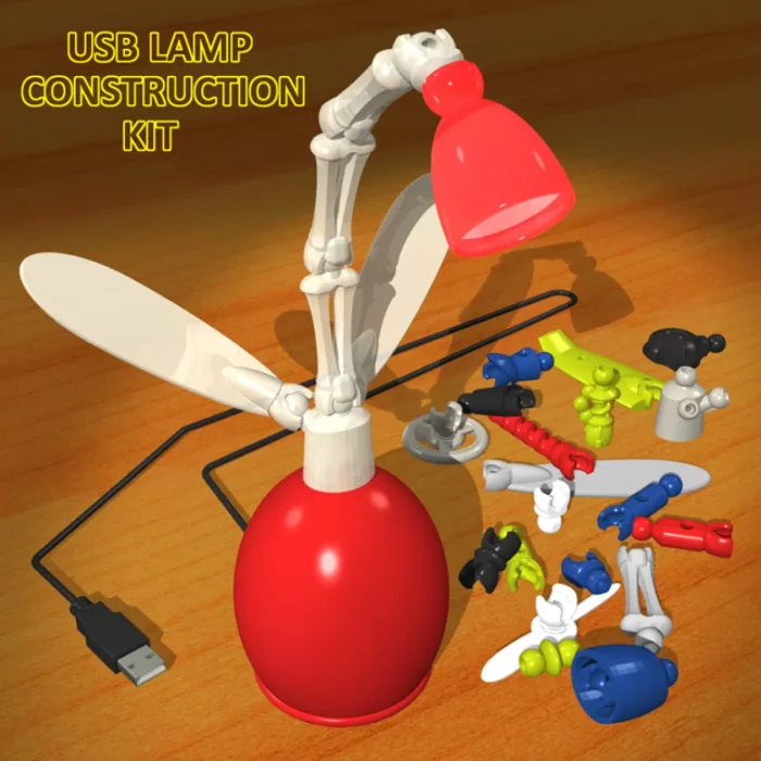 Dragon Fly Lamp, a preview image from Threeding