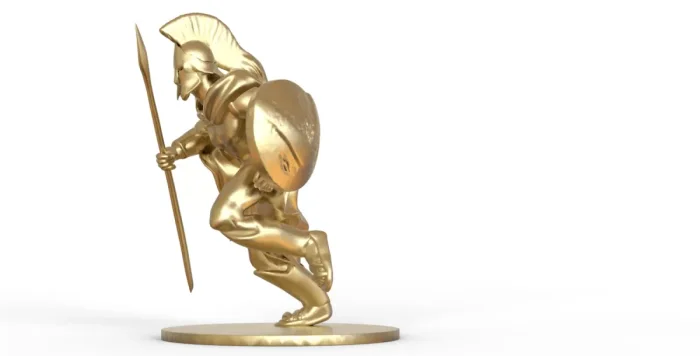 Spartan Sculpture, a preview image from Threeding