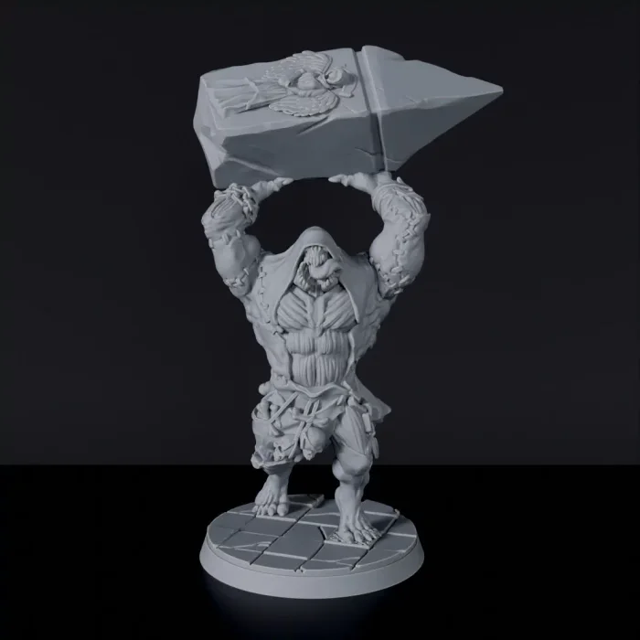 Flesh Ripper - vampire monster fantasy miniature - Gravehaunt Vampires, a preview image from Titan Forge