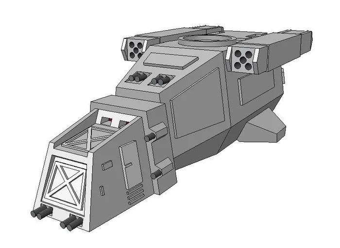 SW DX-9 Stormtrooper Transport, a preview image from Treatstock