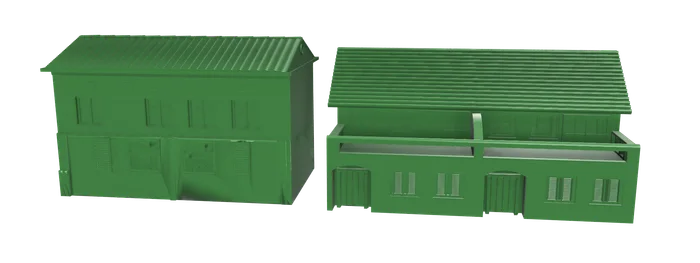 Vietnam Bungalow Set B, a preview image from Wargaming3D